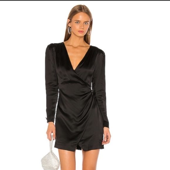 GRLFRND Dresses & Skirts - 🕸Revolve- GRLFRND Nik Sexy Black Magic Dress Size Small🕷